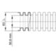 Gewiss DX15063R - corrugated tube 63 mm black FK15