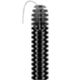 Gewiss DX15120R - Tube ondulé noir de 20 mm avec tire-câble FK15