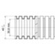 Gewiss DX15240X - corrugated tube 40 mm green FK-Xtreme