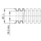 Gewiss DX15825X - corrugated tube 25 mm lilac FK-Xtreme