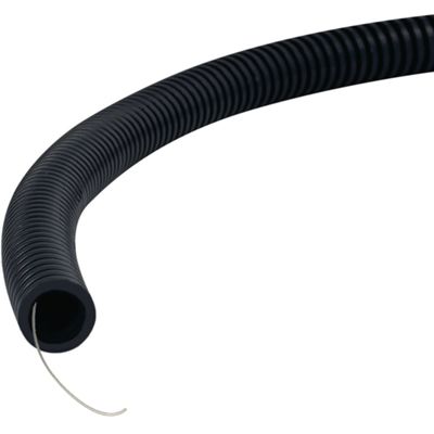 Inset B10332 - 32 mm corrugated pipe with black cable puller FMPF32
