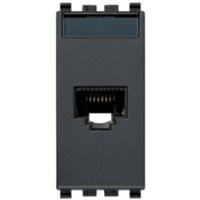 Eikon Gray - RJ45 Cat5e UTP socket