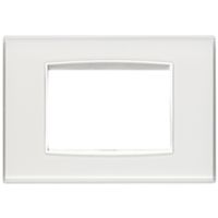 Vimar 20653.B41 Eikon - ice reflex 3-module plate