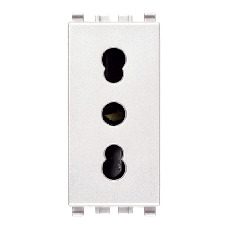 Eikon white - bypass socket