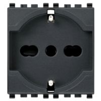 Eikon gray - universal socket