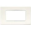 Vimar 20654.B01 Eikon - arctic white 4-module cover plate