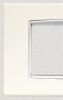 Vimar 20654.B01 Eikon - arctic white 4-module cover plate