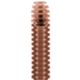 Gewiss DX15620R - tube ondulé 20 mm marron FK15