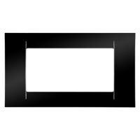 Système Gewiss GW22114 - Plaque de toner noire à 4 modules