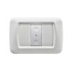 System Bianco RF - 1 channel wall-mounted pushbutton panel