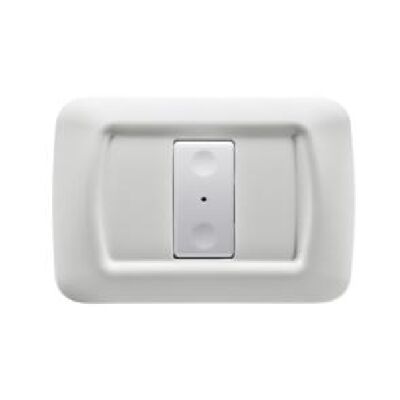 System Bianco RF - 1 channel wall-mounted pushbutton panel