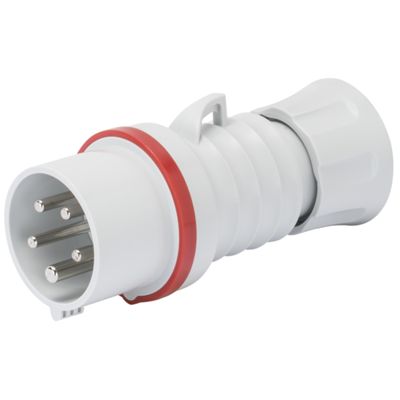 Prise volante rouge 3P+N+T 16A 400V 6H IP44 CV