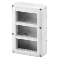 Sistema - contenedor para aparatos IP40 de 12 plazas