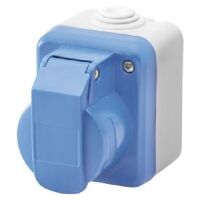 2P+E 16A 230V 6H IP44 socket