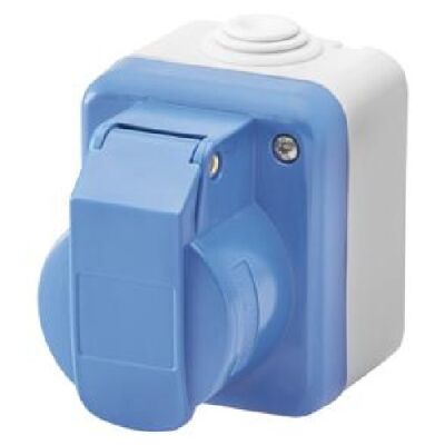 2P+E 16A 230V 6H IP44 socket
