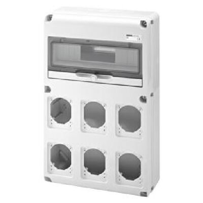 Panel modular vacío 14M 6 IEC309 16/32A IP65