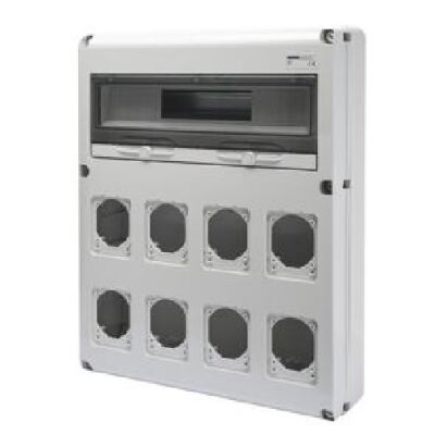 Panel modular vacío 20M 8 IEC309 16/32A IP65