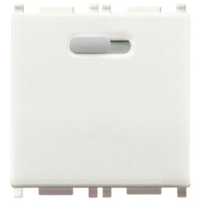 Plana Silver - 230V white LED steplight lamp