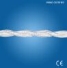 Cable trenzado de seda blanco 4G1.5