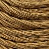 Cable trenzado de seda dorado 4G1.5