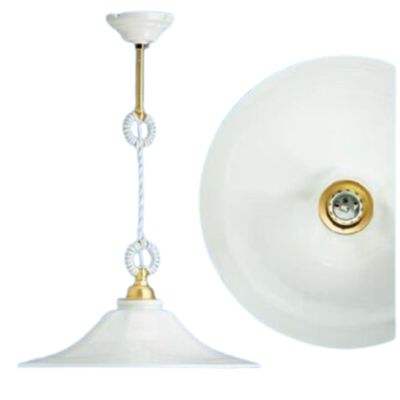 Lampadario soffitto a sospensione Godet Ø280
