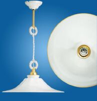 Godet gold line suspension ceiling chandelier Ø180