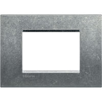 LivingLight - natural 3-seater square metal Naturalia plate