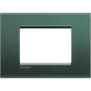 LivingLight - Silk square metal 3-seater park plaque