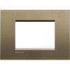 LivingLight - 3-seater square metal Silk plate