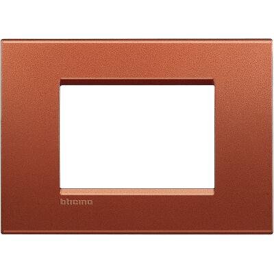 LivingLight - 3-place brick square metal Silk plate