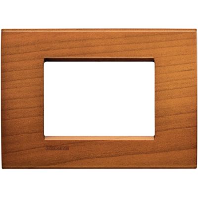 LivingLight - 3-seater square Essenze plate in solid American cherry wood
