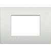 LivingLight Air - Placa metálica Neutri 3 plazas blanco perla
