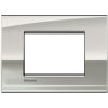 LivingLight Air - Placa de metal Lucenti de paladio de 3 posiciones