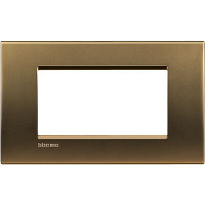 LL - cover plate 4P shiny bronze