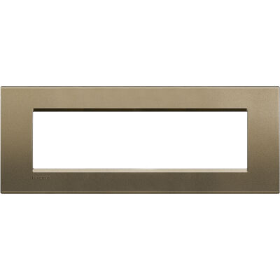 LivingLight - Silk square metal plate 7 places square