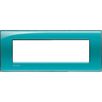 LivingLight - placca Deep quadra in tecnopolimero 7 posti verde