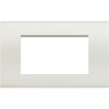 LivingLight - Placa Neutri cuadrada de 4 plazas blanca en tecnopolímero