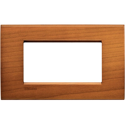 LivingLight - placca Essenze quadra in legno massello 4 posti ciliegio americano