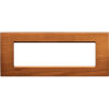LivingLight - 7-seater square Essenze plate in solid American cherry wood