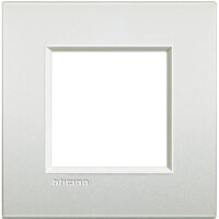 LivingLight Air - Neutri 2-seater pearl white metal plate