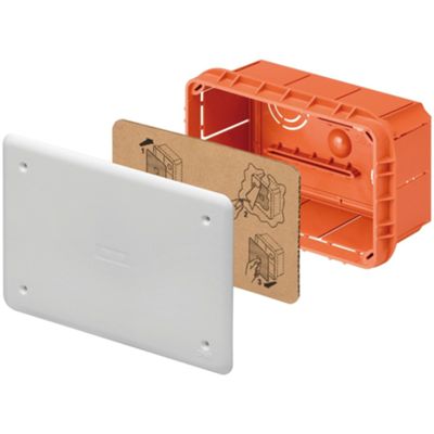Gewiss GW48004 - Caja de pared con tapa 152x98