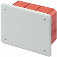 Gewiss GW48005 - Boîte encastrée avec couvercle 160x130x70 mm