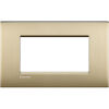 LivingLight Air - Lucenti 4-place satin gold metal plate