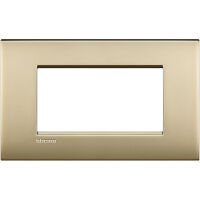 LivingLight Air - Lucenti 4-place satin gold metal plate
