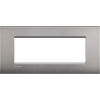 LivingLight Air - 7-place Lucenti metal plate in satin nickel