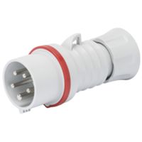 Red loose plug 3P+N+E 16A 400V 6H IP44 CR