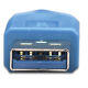 Extension USB 3.0 Cable A Male / A Female 1m Blue ICOC U3-AA-10-EX