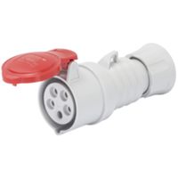Presa volante rossa 3P+T 16A 220V 6H IP44 CR