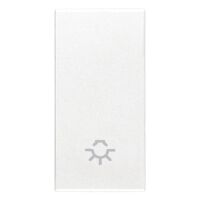 Eikon White - key cover with 1M light symbol