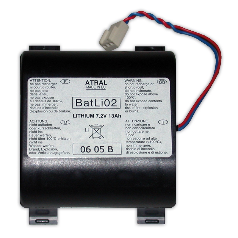 Logisty BATLI02 - Batería de litio 7,2V 13Ah